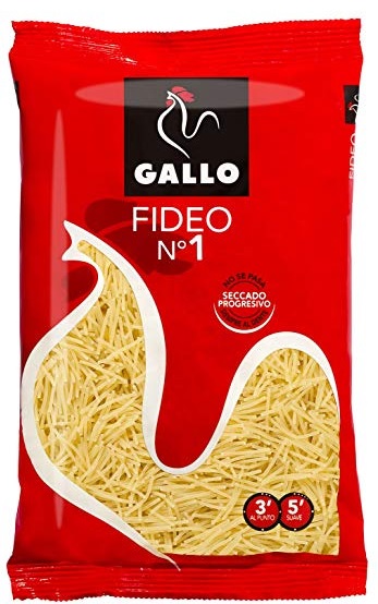 GALLO FIDEOS Nº 1 PASTA 250G. (297)