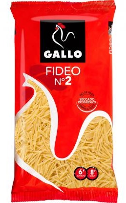 GALLO FIDEOS Nº 2 PASTA 250 GRS (297)