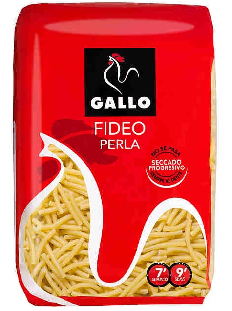GALLO FIDEOS PERLA PASTA 250 GRS (297)