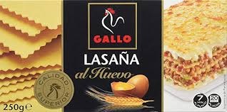 GALLO LASAÑA HUEVO 250G (301)