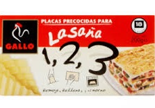 GALLO LASAÑA PRECOCIDA 200G. (301)