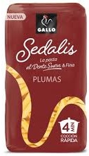 GALLO PASTA FINA PLUMA 400 GRS (643)
