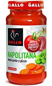 GALLO SALSA NAPOLITANA TARRO 260 GRS (306)