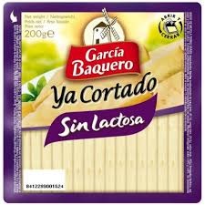 GARCIA BAQUERO / NAVIDUL QUESO SIN LACTOSA YA CORTADO 150G