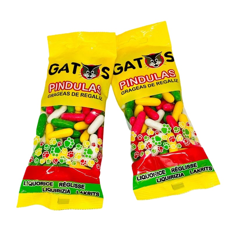 GATOS PINDULAS REGALIZ 80G. (309)