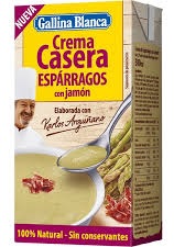 G.BLANCA CREMA ESPARRAG/JAMON 500ML (283)