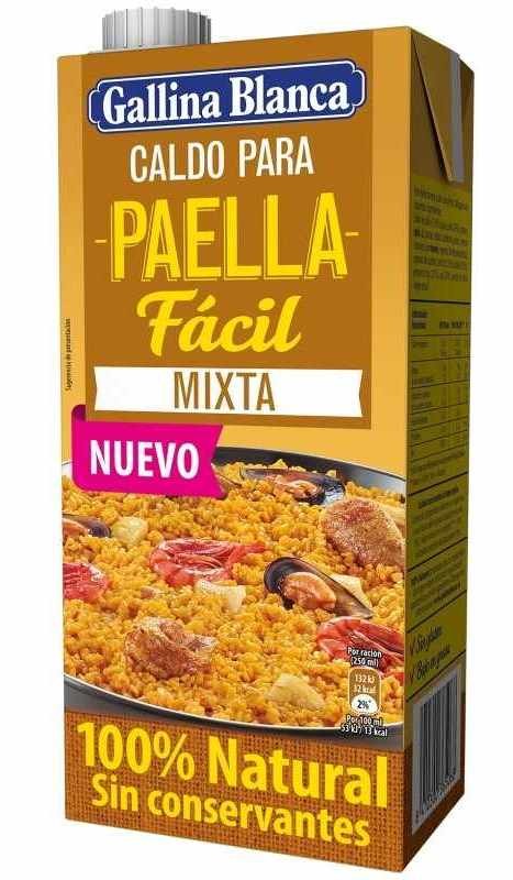 G.BLANCA PAELLA FACIL MIXTA BRIK 1L