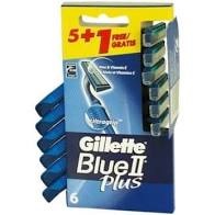 GILLETTE MAQ. BLUE II PLUS "5+1"