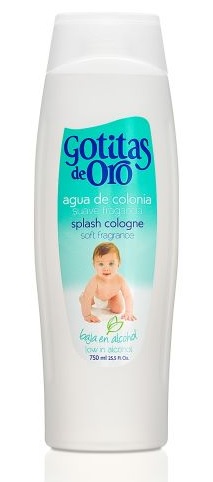 GOTITAS DE ORO AGUA DE COLONIA 750 ML