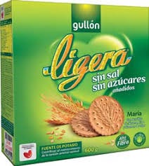 GULLON MARIA LIG S/AZUCAR 400 GRS