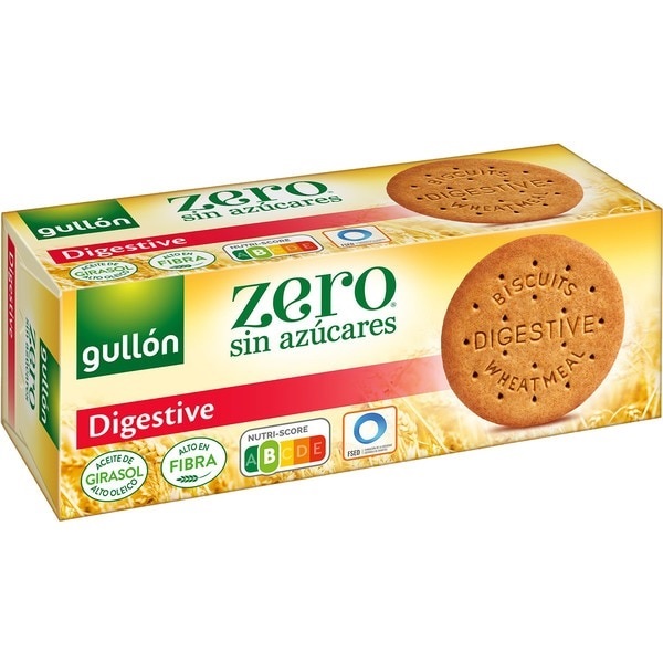 GULLON ZERO AZUCAR DIGESTIVE 400G