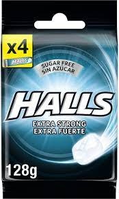 HALLS S/AZUCAR EXT.FUERTE PACK "4UX32G" (325)