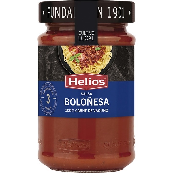 HELIOS SALSA BOLOÑESA TARRO 380G. (341)
