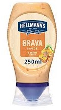 HELLMANS SALSA BRAVA 250 ML (342)