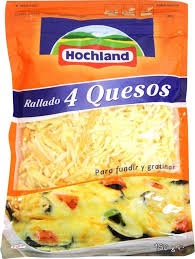 HOCHLAND QUESO RALLADO 4 QUESOS 150 GRS