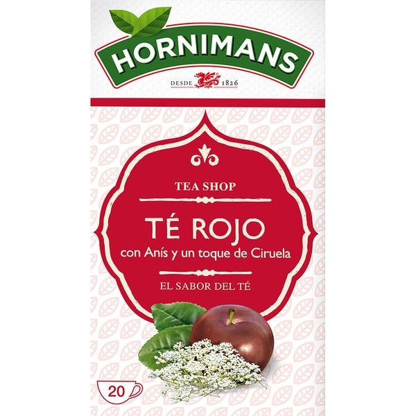 HORNIMANS TE ROJO 20 BOLSITAS+25% (356)