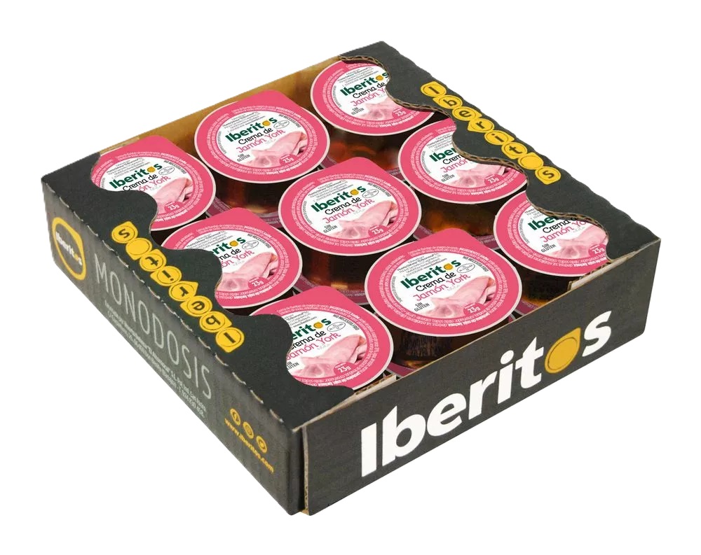 IBERITOS CREMA J.YORK 25G. CAJA 45 UDS (250)