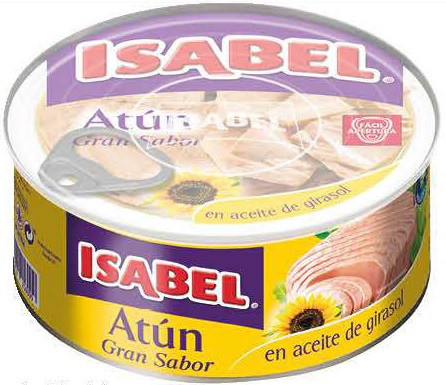 ISABEL ATUN AC. VEGETAL650 GRS