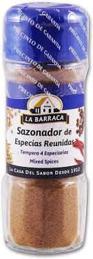 LA BARRACA SAZONADOR ESPECIAS REUNIDAS 38 GRS