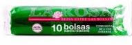 LA ROSA BOLSA BASURA BUTANO 90X110 10U.