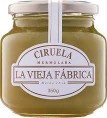 LA VIEJA FABRICA MERMELADA CIRUELA 350 GRS (409)