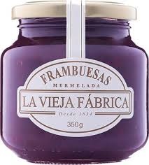 LA VIEJA FABRICA MERMELADA FRAMBUESA 350GRS (409)