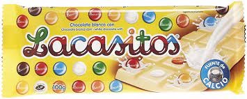 LACASITOS CHOCOLATE BLANCO, 100G. (411)