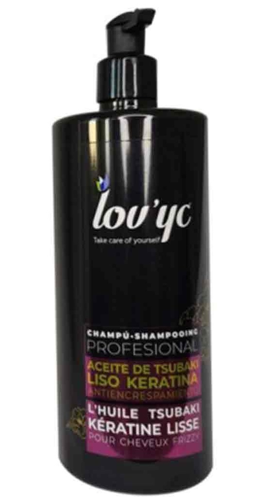 LOV'YC CHAMPU LISO KERATINA 750ML. (428)