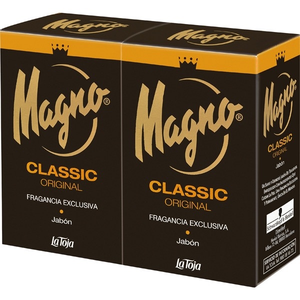 MAGNO JABON CLASSIC PACK-2X100G.