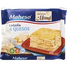 MAHESO LASAÑA  QUESOS 280 GRS