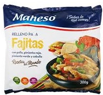 MAHESO RELLENO DE FAJITAS 300 GRS