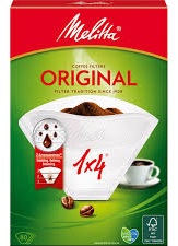 MELITTA FILTRO PAPEL 1X4 DE  DE 80 UDS