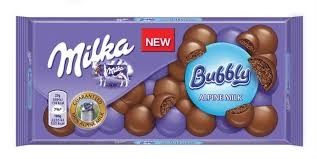 MILKA CHOCOLATE BUBBLY CHOC.C/LECHE, DE 100G (443)