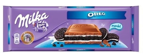 MILKA CHOCOLATE OREO 300GR. (442)