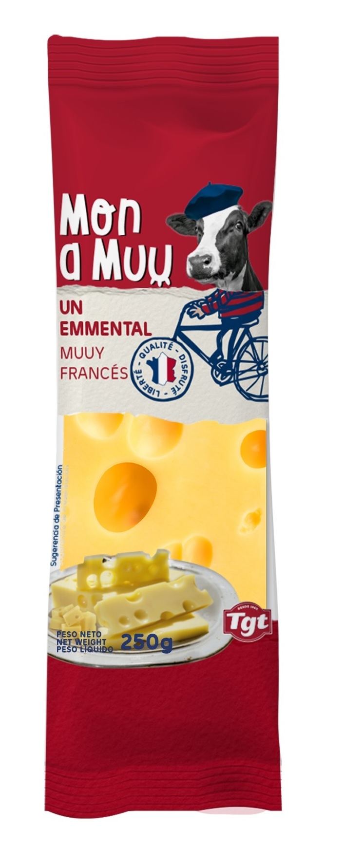 MONAMU ENTREMONT EMMENTAL TACO 250G