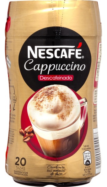 NESCAFE CAPPUCCINO DESCAF.BOTE 250G (464)