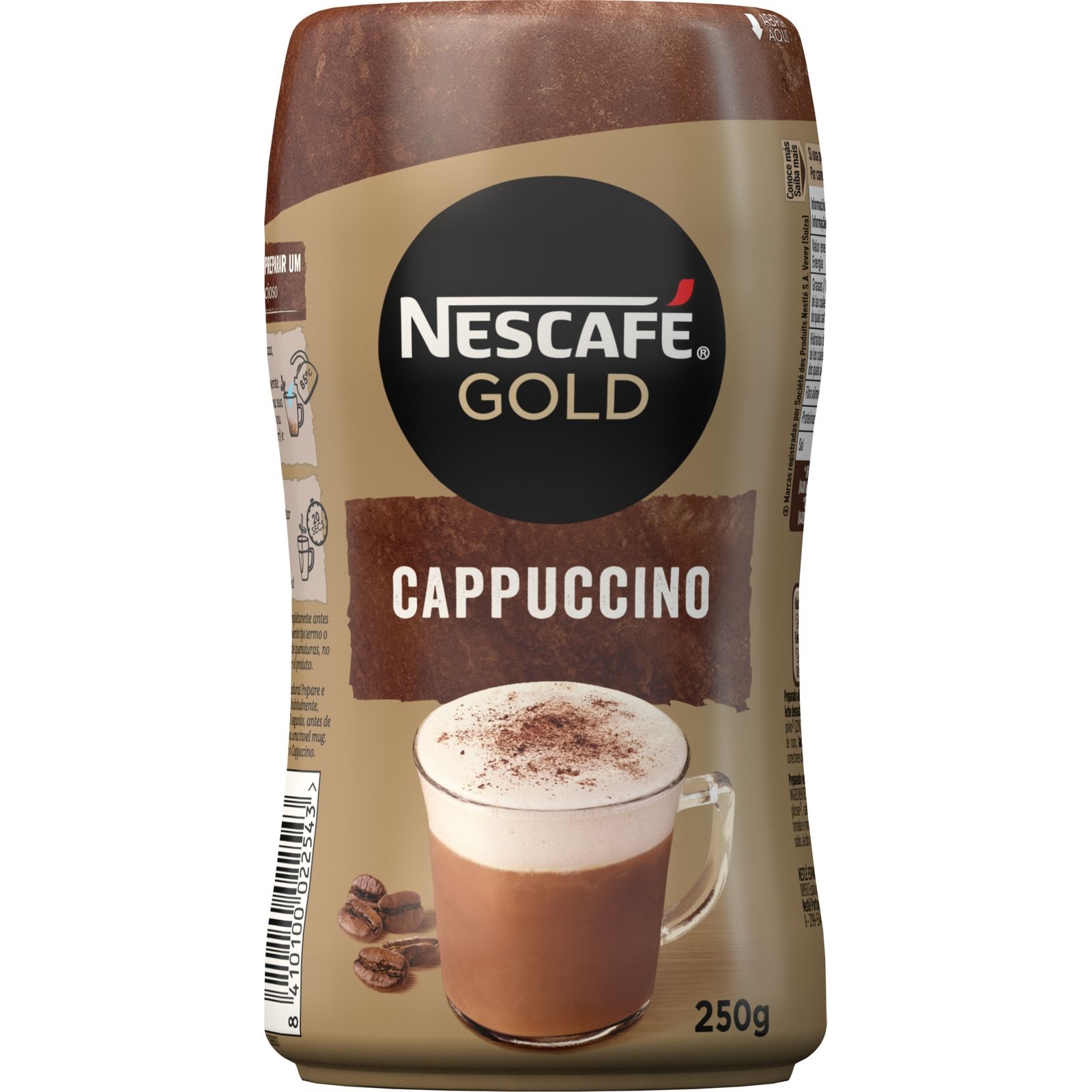 NESCAFE CAPPUCCINO NATURAL BOTE 250G. (464)