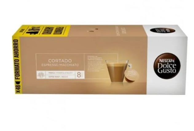 NESCAFE D.GUSTO CORTADO P-3X100G. 48 CAPS