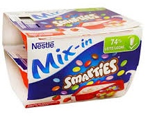 NESTLE SMARTIES MIX 2X115 GRS (625)