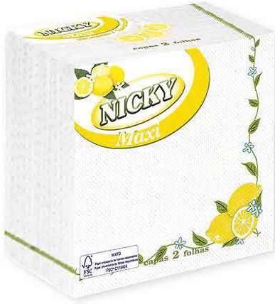 NICKY SERVILLETAS MAXI LIMON