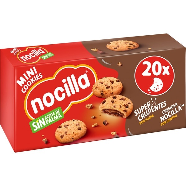 NOCILLA MINI COOKIE 160GR.