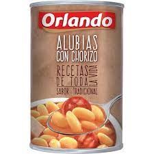 ORLANDO ALUBIAS C/CHORIZO L/425G.