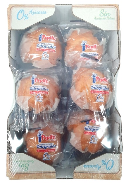 PEPITO MAGDALENA INTEGRAL 12U.450G.