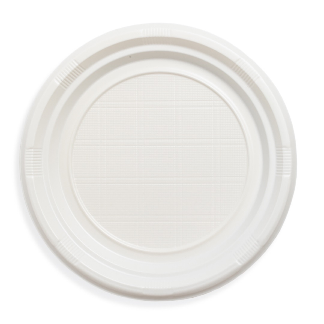 PLATO LLANO 22CM. BOLSA 100U.