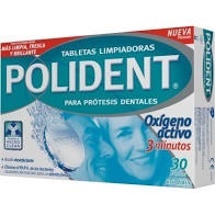 POLIDENT PASTTILLA OXIGENO ACTIVO 30 UDS