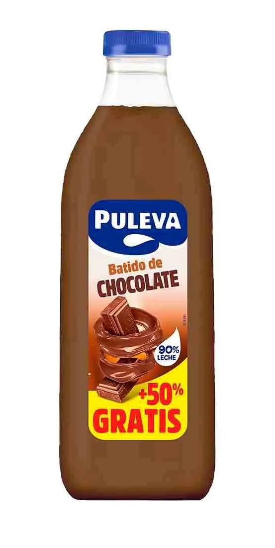 PULEVA BATIDO CACAO PLASTICO 1.5L.