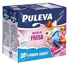 PULEVA BATIDO FRESA BRIK P-"6X200ML" (513)