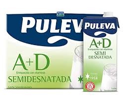 PULEVA LECHE SEMIDESNATADA 1 L (515)