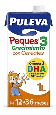 PULEVA PEQUES 3 CON CEREALES 1 L