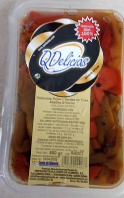 QDELICIAS PIMIENTO ASAD.TIRA T/500G